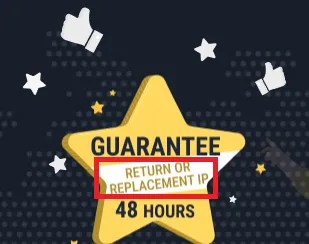 Proxyline Guarantee